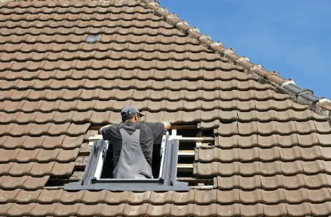 Pose de velux - Veules-les-Roses